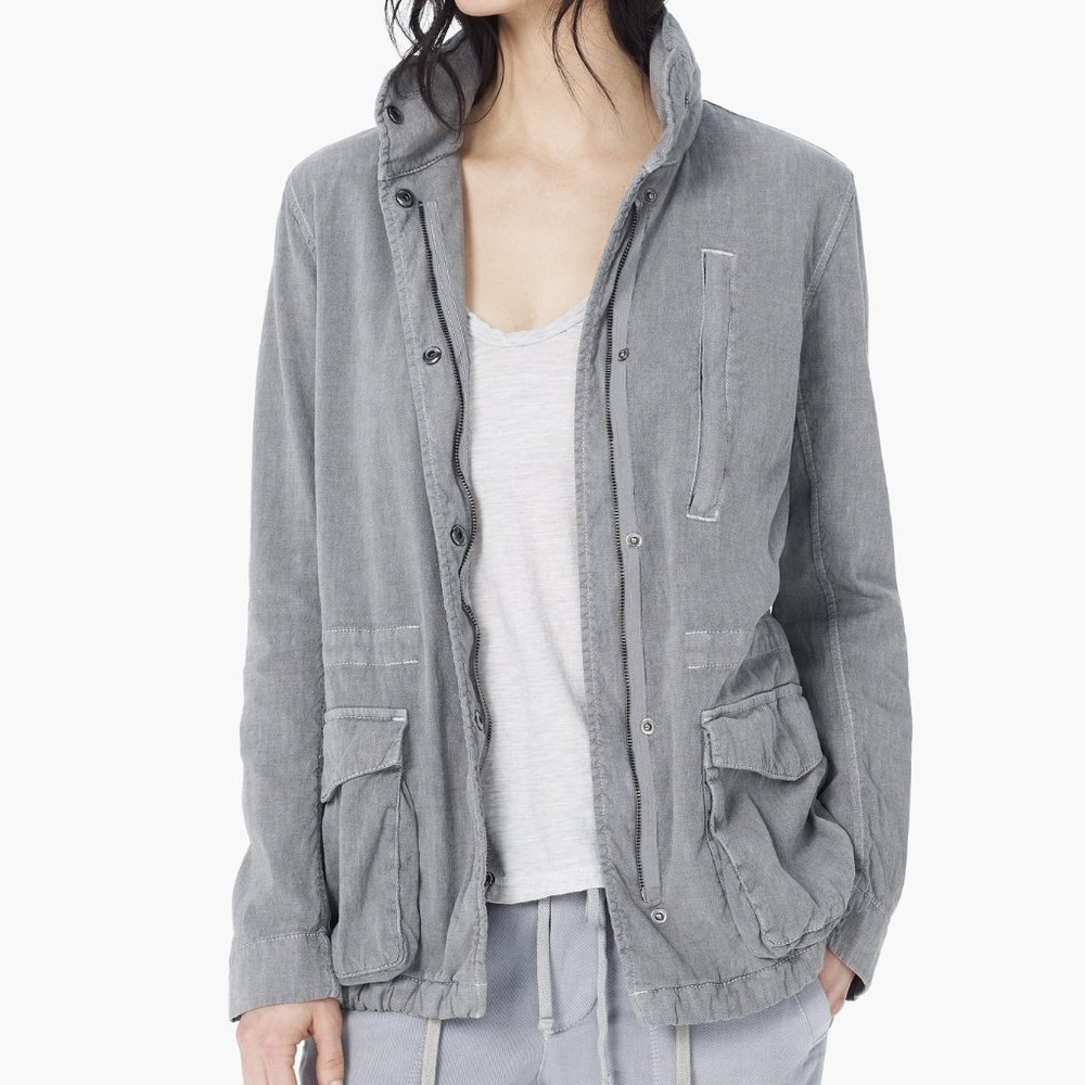 James Perse cotton utility jacket